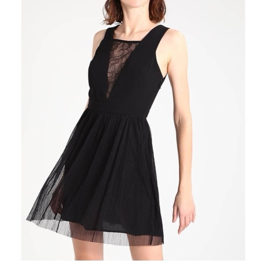 BCBGeneration Black Lace Dress
